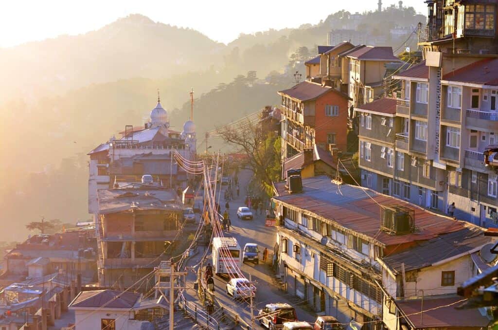 Sunset Point, Shimla, India