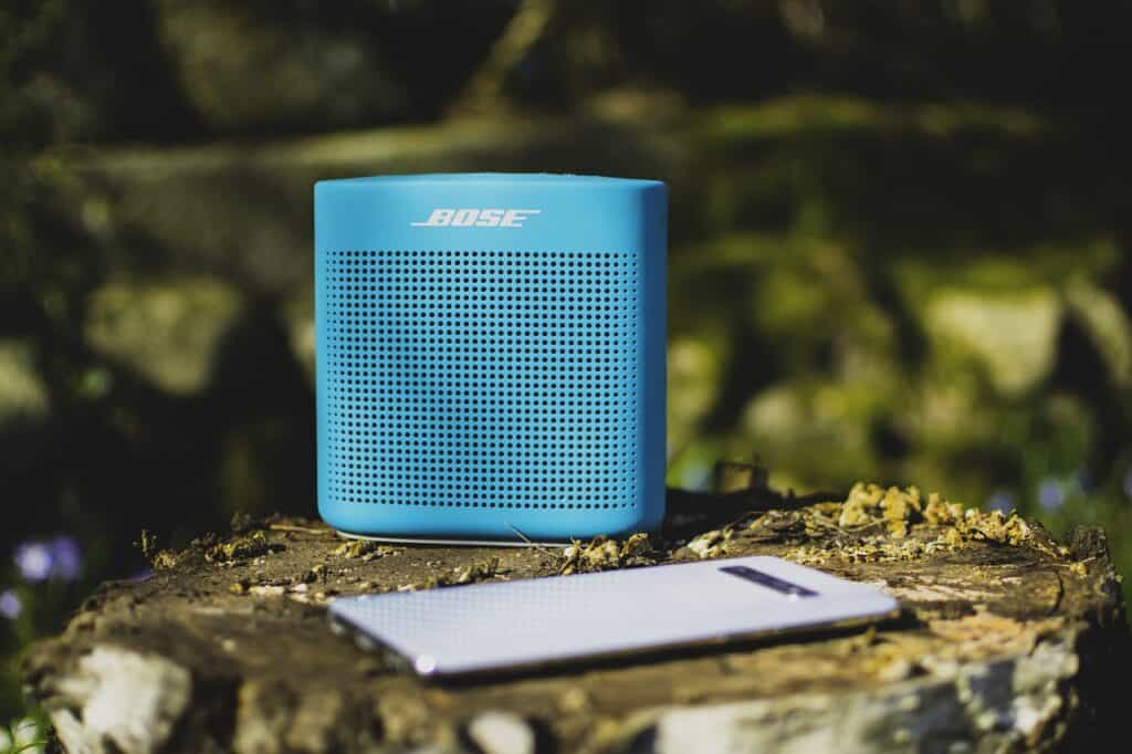 Speaker, Bluetooth, Bose image. 