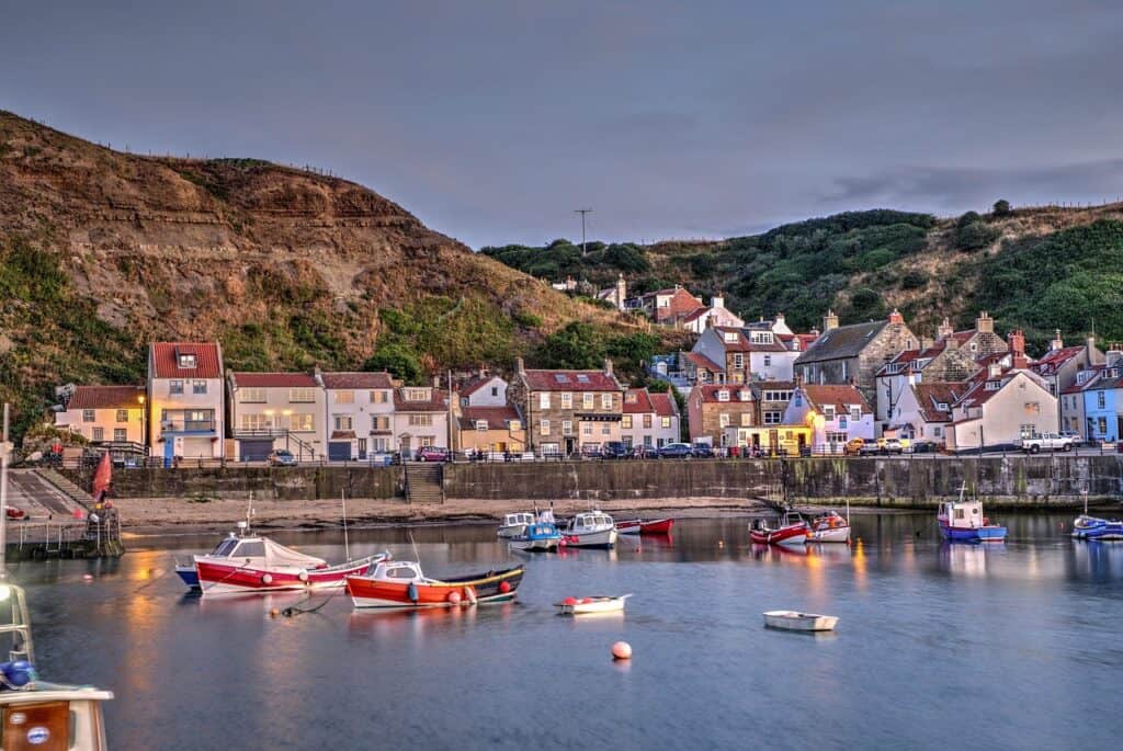 Staithes, North Yorkshire, England