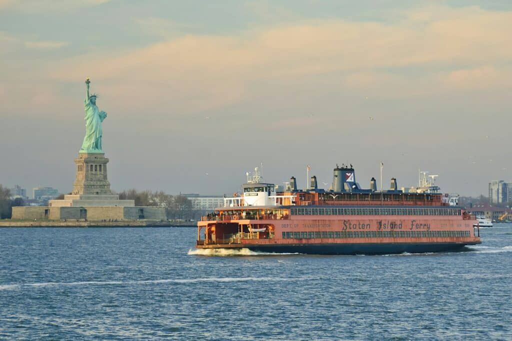 Staten Island Ferry Statue Liberty