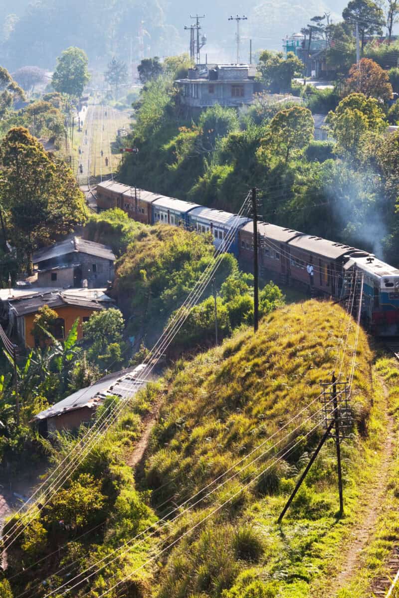 Railroad on Sri Lanka