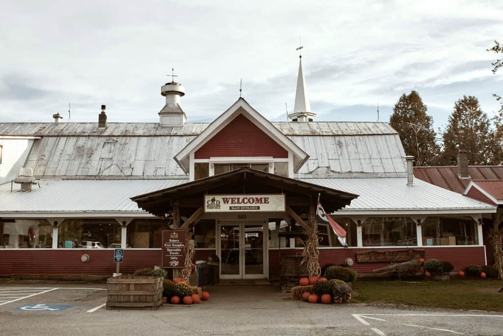 New England cider mill donuts