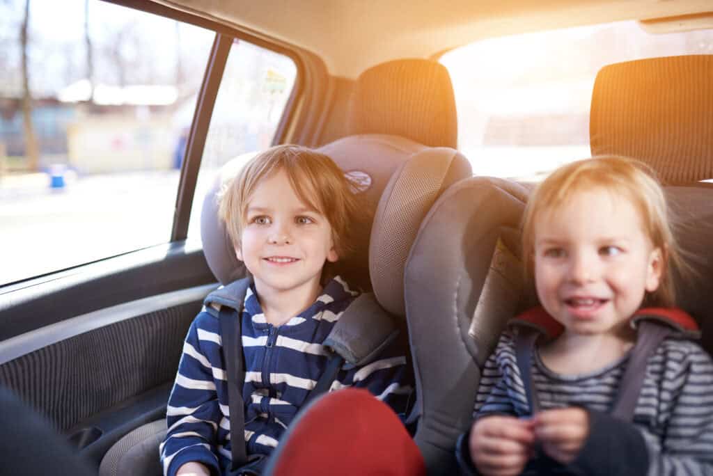 Sharing One Seat Belt Between Two Kids