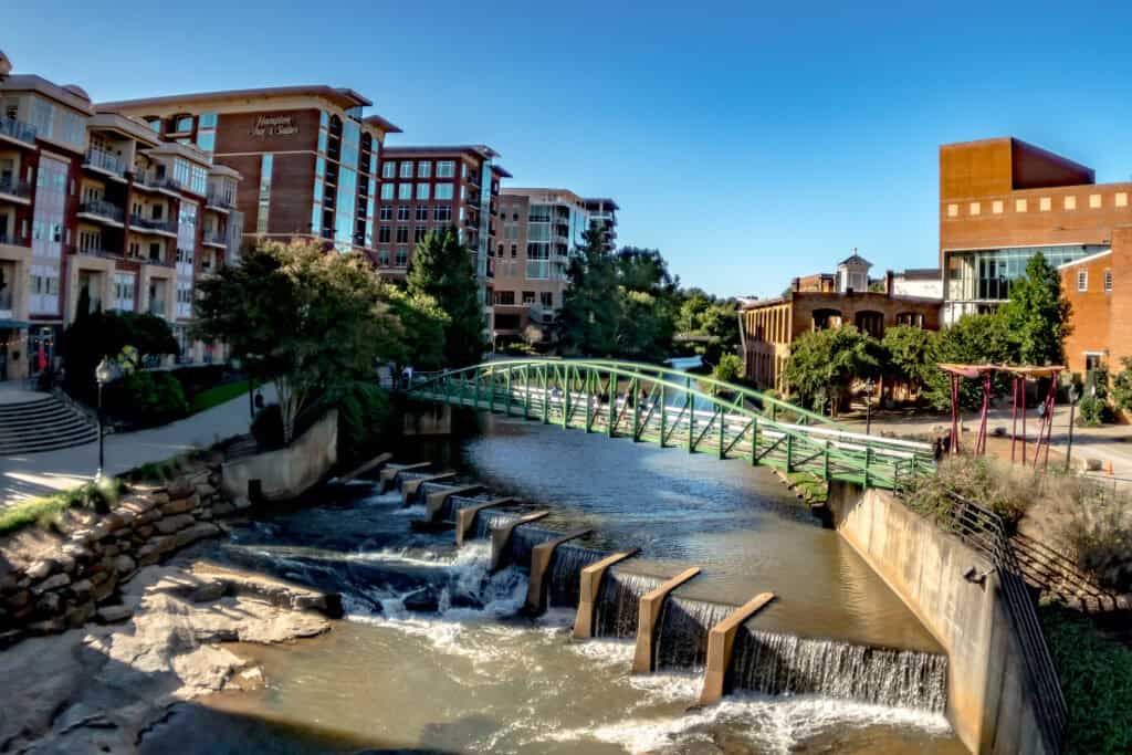 Greenville SC Falls Park Main Street