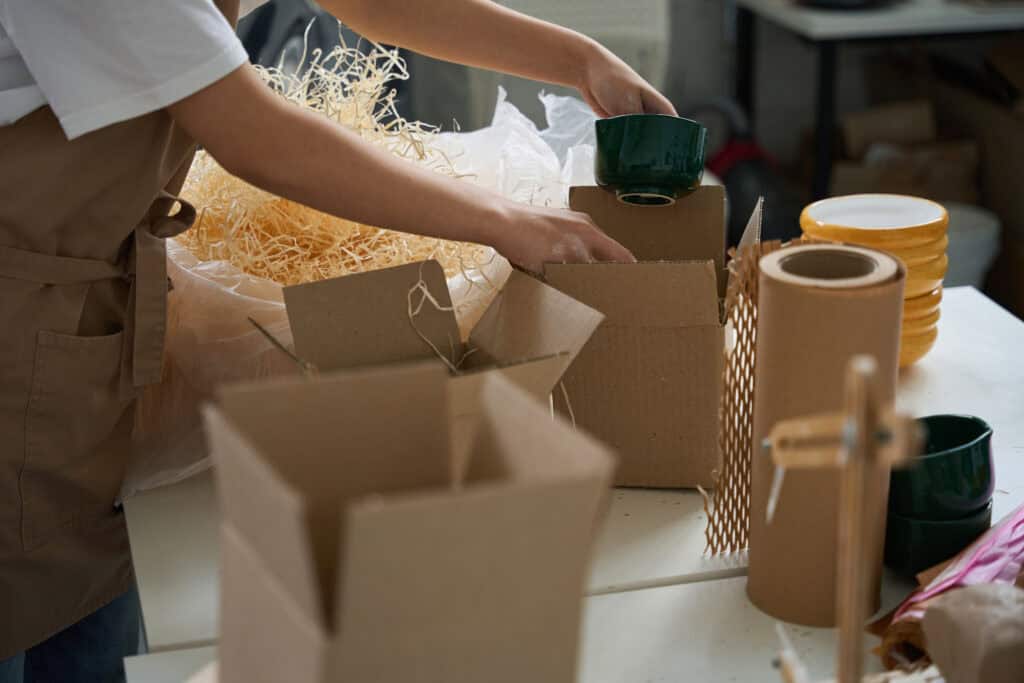 packing breakable souvenirs on vacation