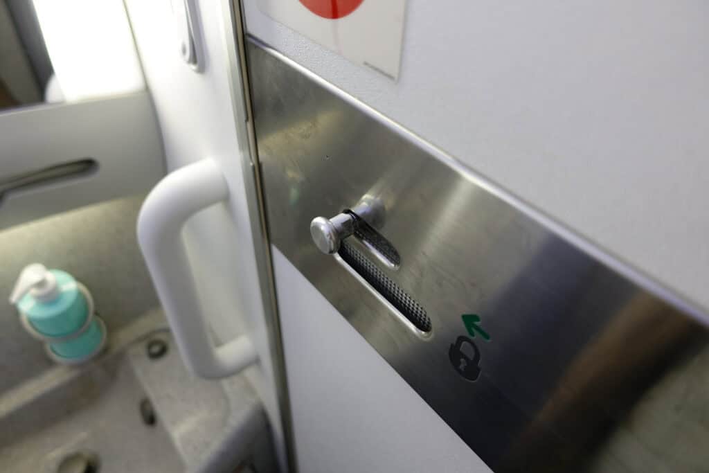 Secret Latches On Lavatory Doors