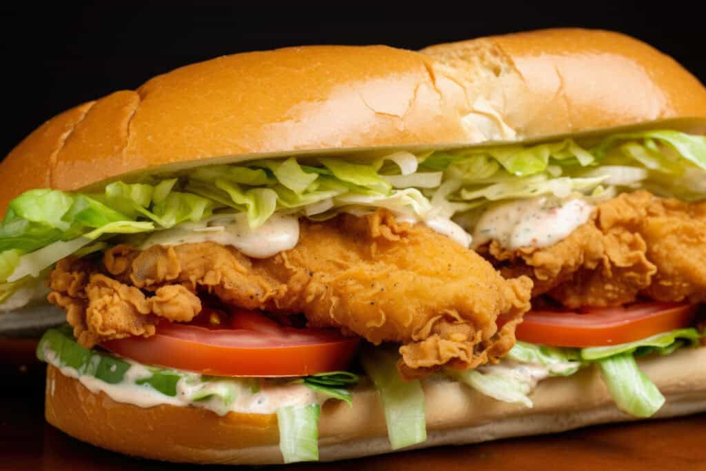 Fried Catfish Sandwich, Mississippi Delta