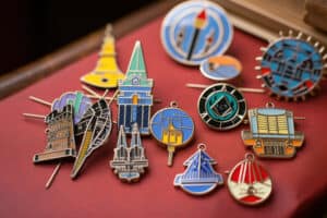 transit tokens enamel pin collection