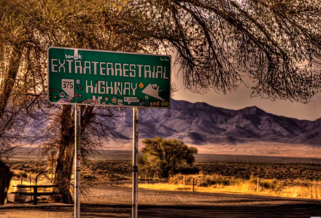 Area 51 And The Extraterrestrial Highway, Nevada