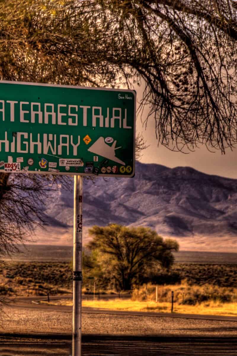 Area 51 And The Extraterrestrial Highway, Nevada
