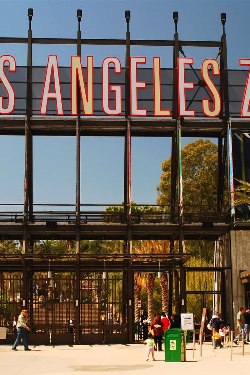 Los Angeles Zoo Entrance