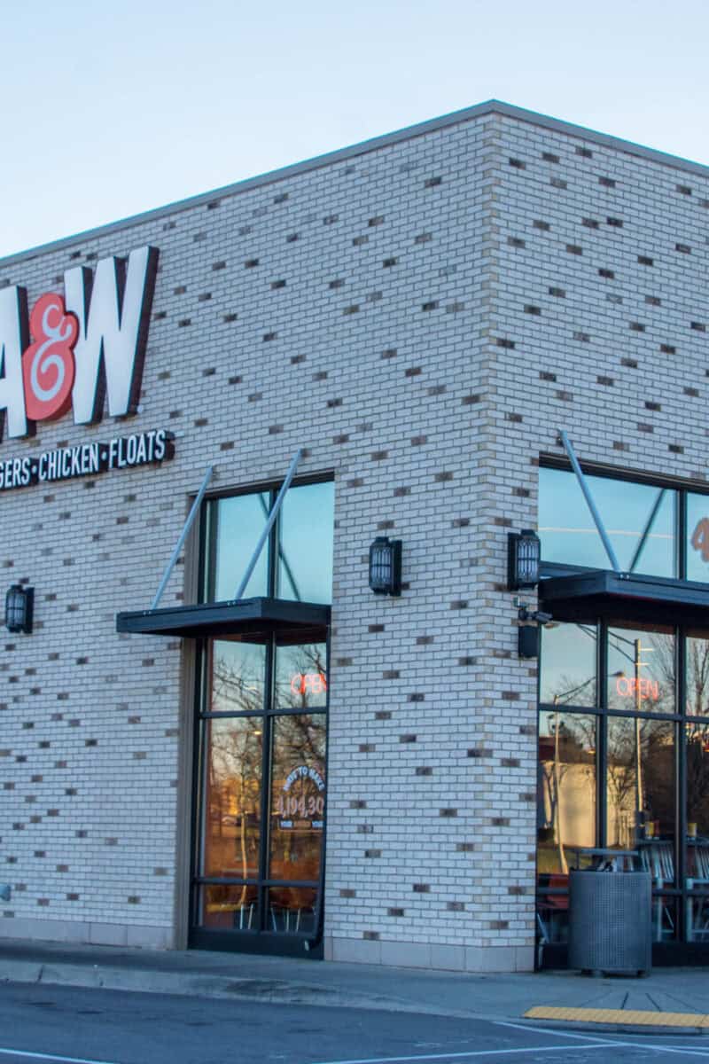 A&W Burgers Chicken Floats in Lexington, Kentucky