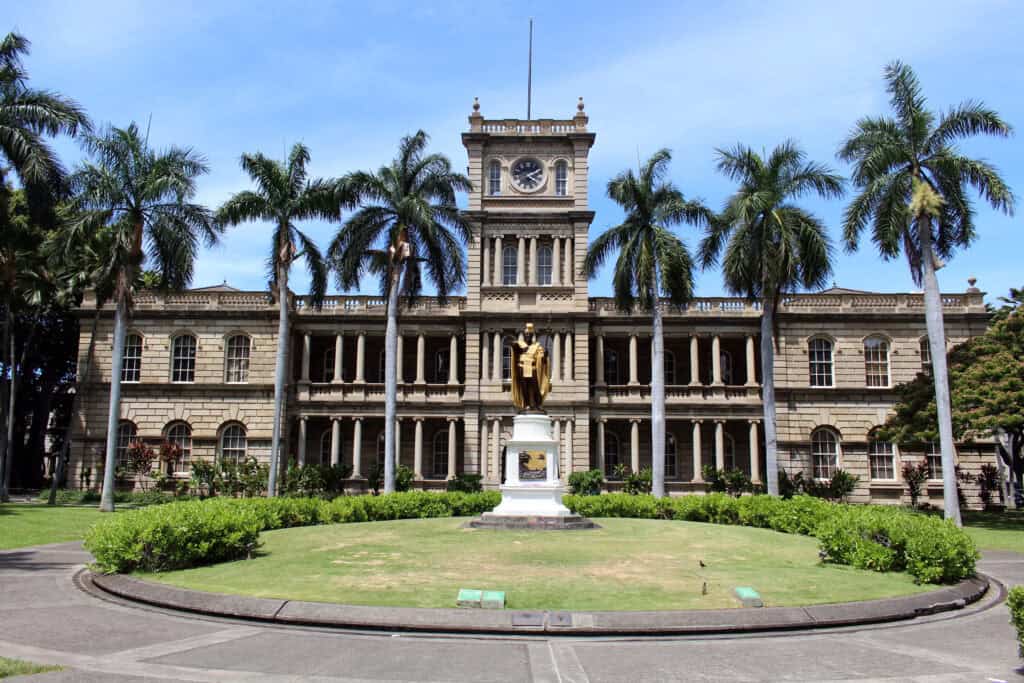 Hawaii Supreme Court building Honolulu exterior