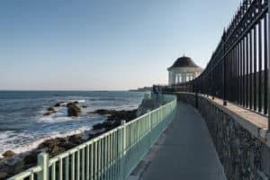 Newport, Rhode Island, Cliff Walk Under Constant Watch