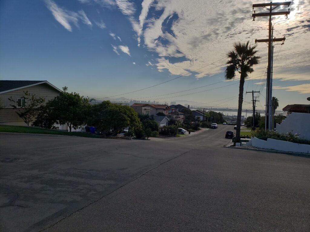 San Diego, California Point Loma Garrison Street