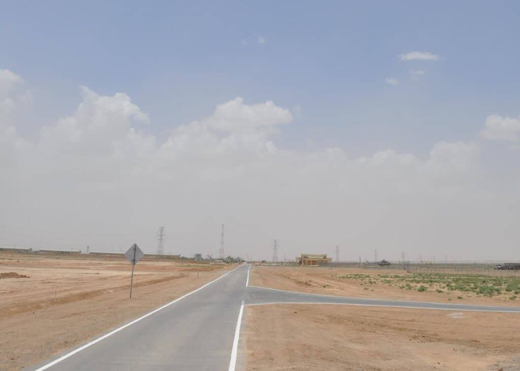 empty road Afghanistan