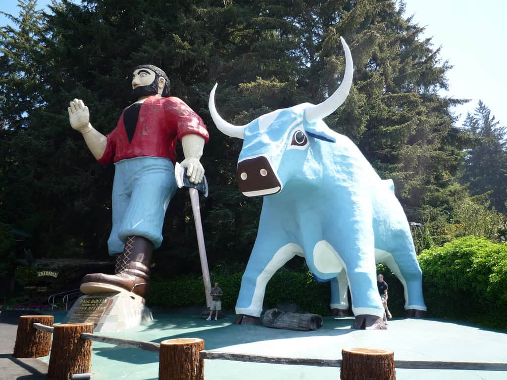 Paul Bunyan Statues, Midwest