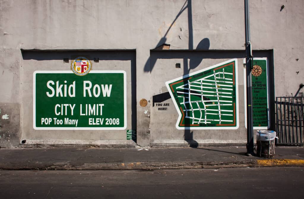 Skid Row, Los Angeles, California