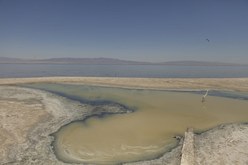 Salton Sea’s Fading Shore, California