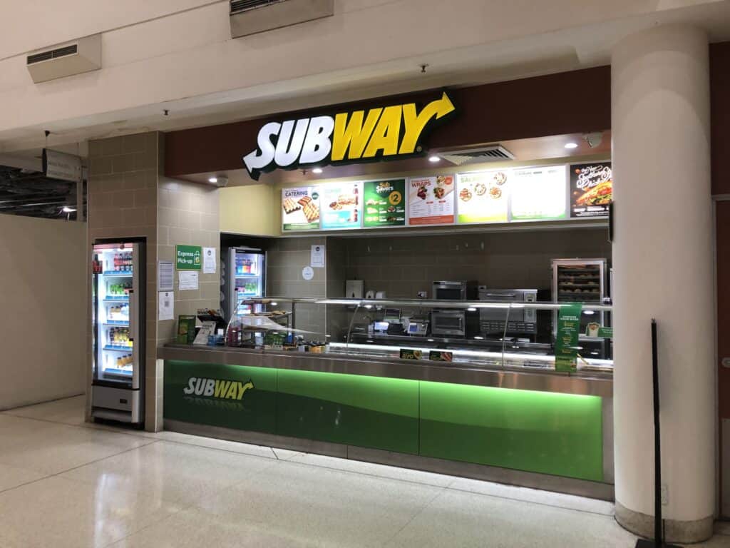 Subway, Sandwiches