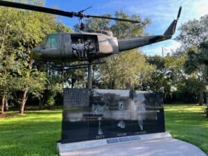 Huey helicopter Vietnam war museum