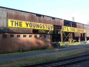 Youngstown Ohio steel mill abandoned