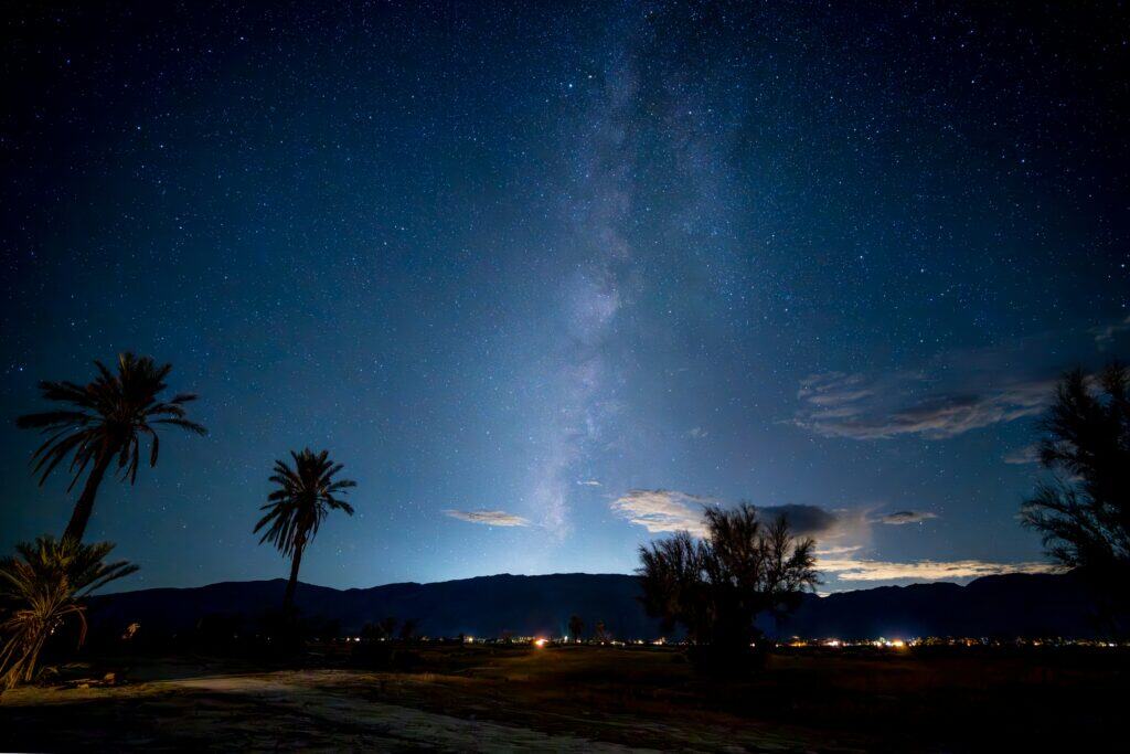stargazing dark sky desert
