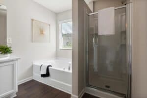Glass Bathroom Doors That Forget Privacy