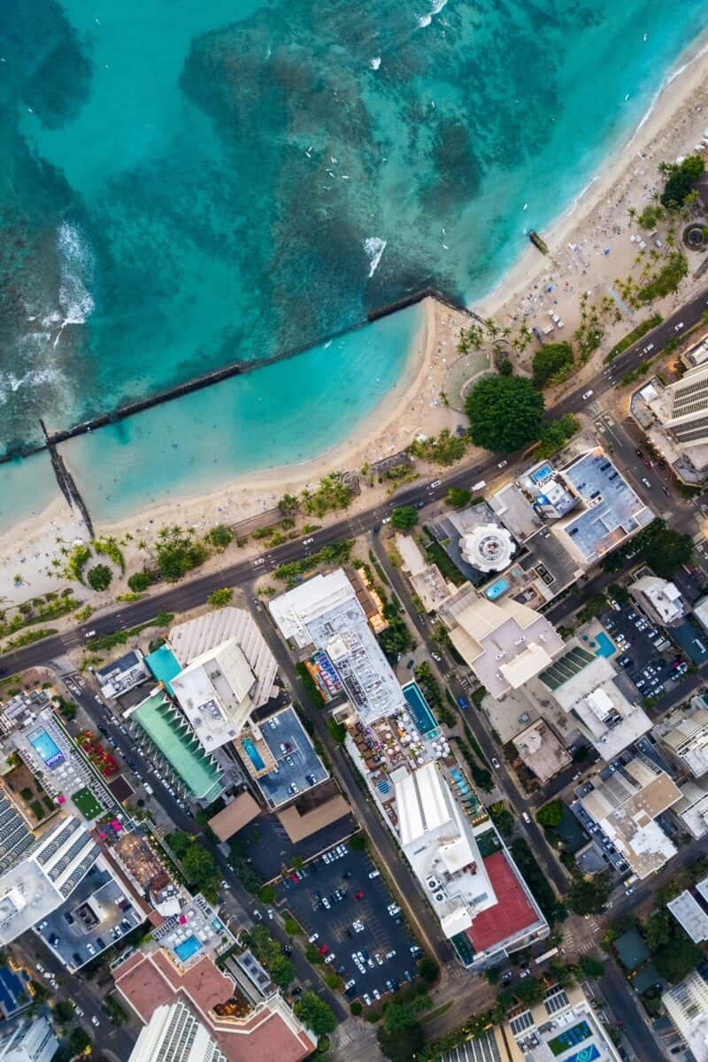 Waikiki’s Gray Beach, Hawaii