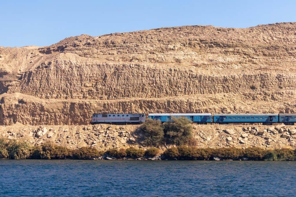“railroad telegraph poles desert