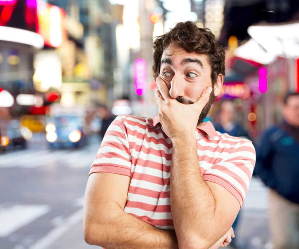  Rolling eyes at local 