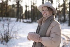 winter accessories women 50 minimal