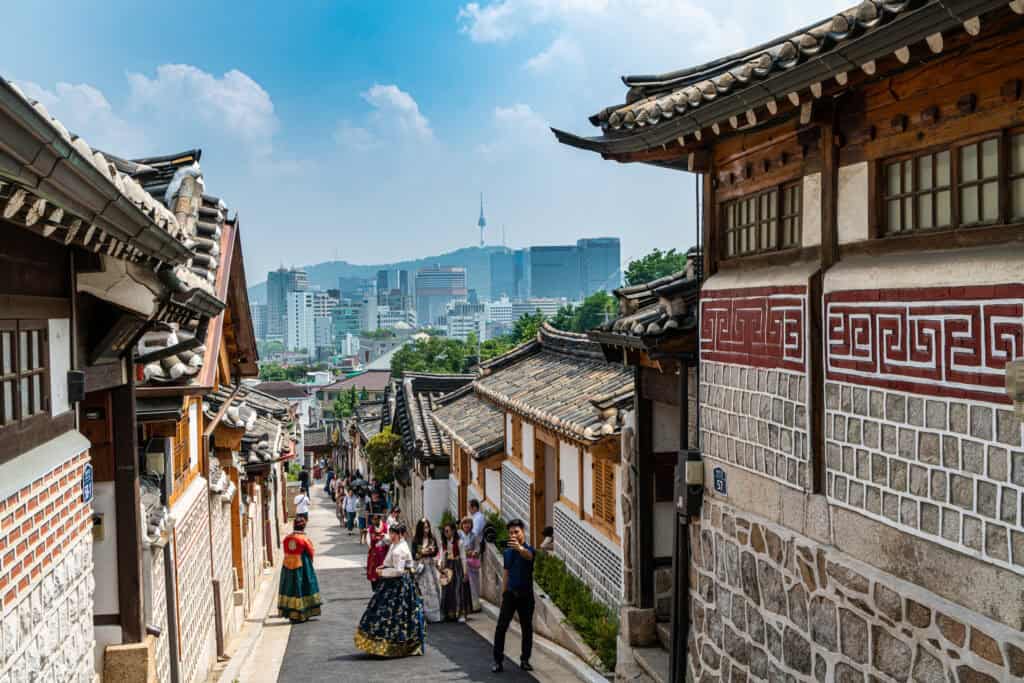 Seoul’s Bukchon Hanok Village, South Korea