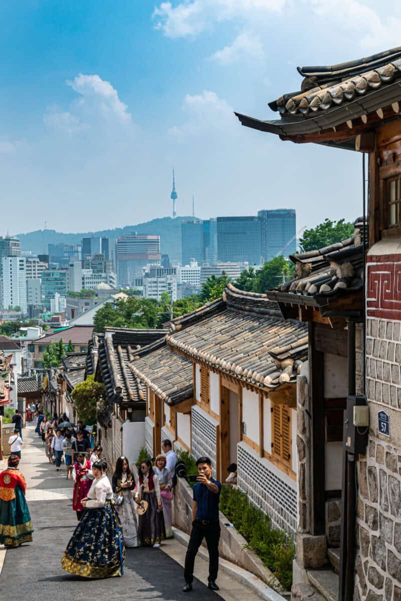 Seoul’s Bukchon Hanok Village, South Korea