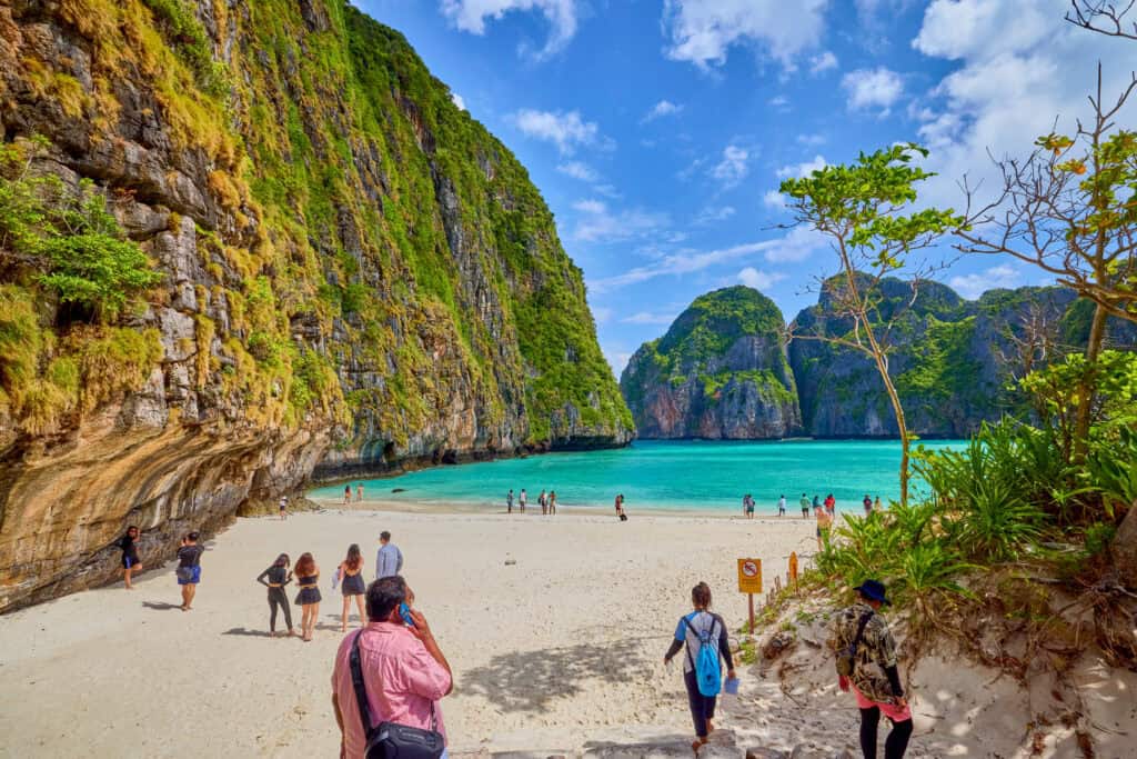 Maya Bay, Thailand, From Movie Backdrop To Managed Lagoon