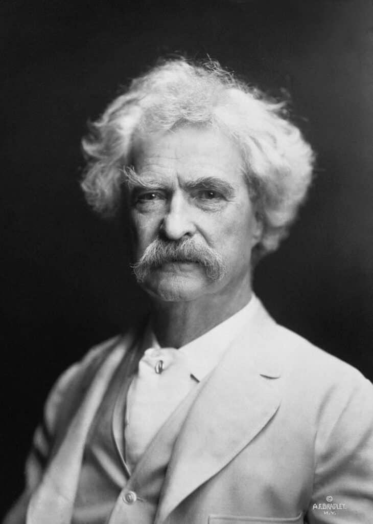 Mark Twain portrait 1835