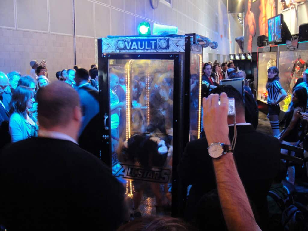 cash transaction fair booth