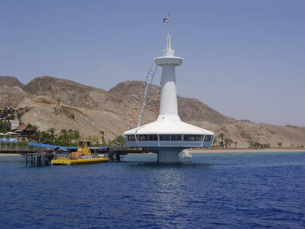 eilat red sea coral boat harbor