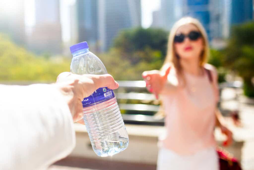 Overpaying For Bottled Water When Refill Stations Are Nearby