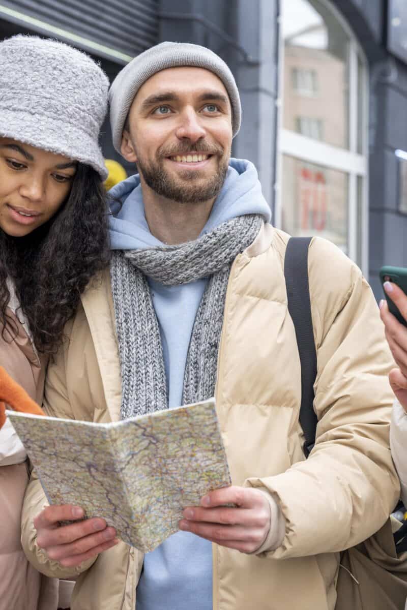 AI travel planning on phone