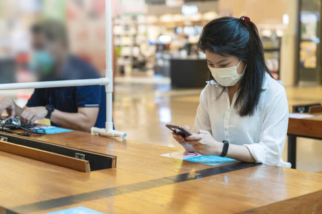 Indonesia customs desk traveler phone