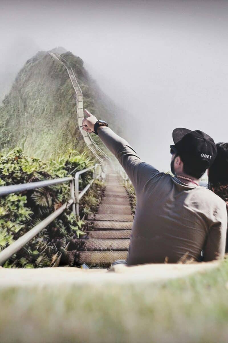 Haiku Stairs, Oahu, Hawaii