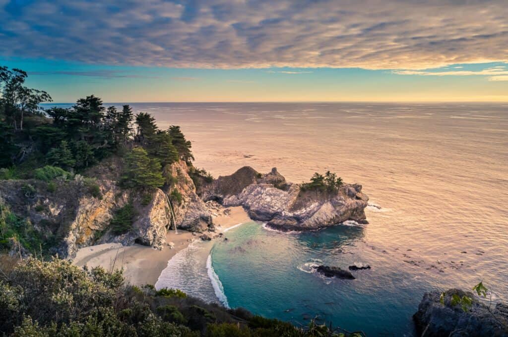 McWay Falls Overlook in Big Sur, California