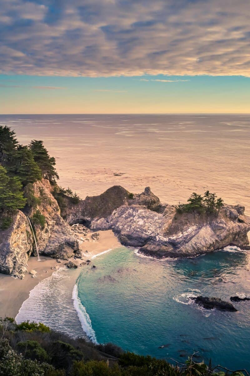 McWay Falls Overlook in Big Sur, California