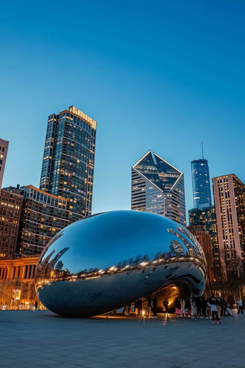 Cloud Gate The Bean, Chicago, Illinois