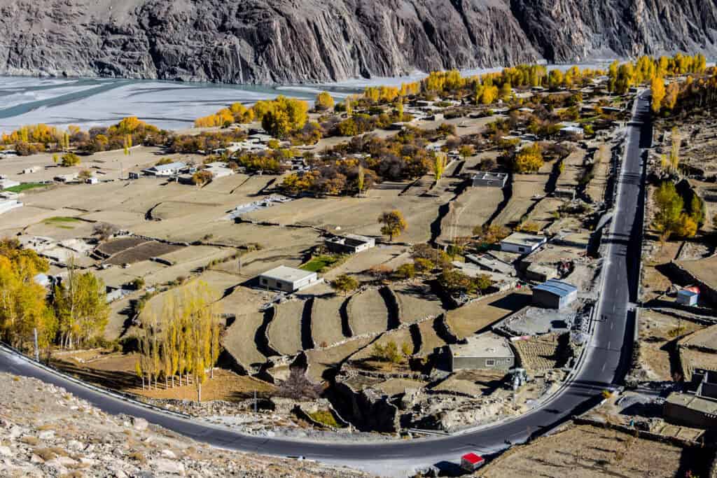 Hunza Valley village Pakistan