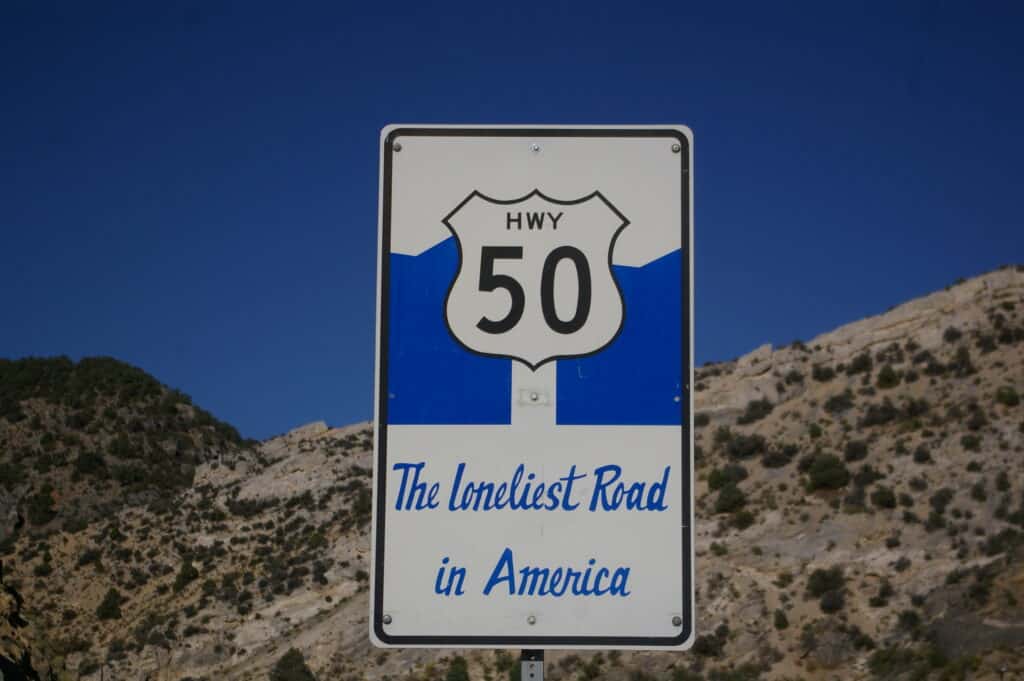 U.S. 50 Across Central Nevada