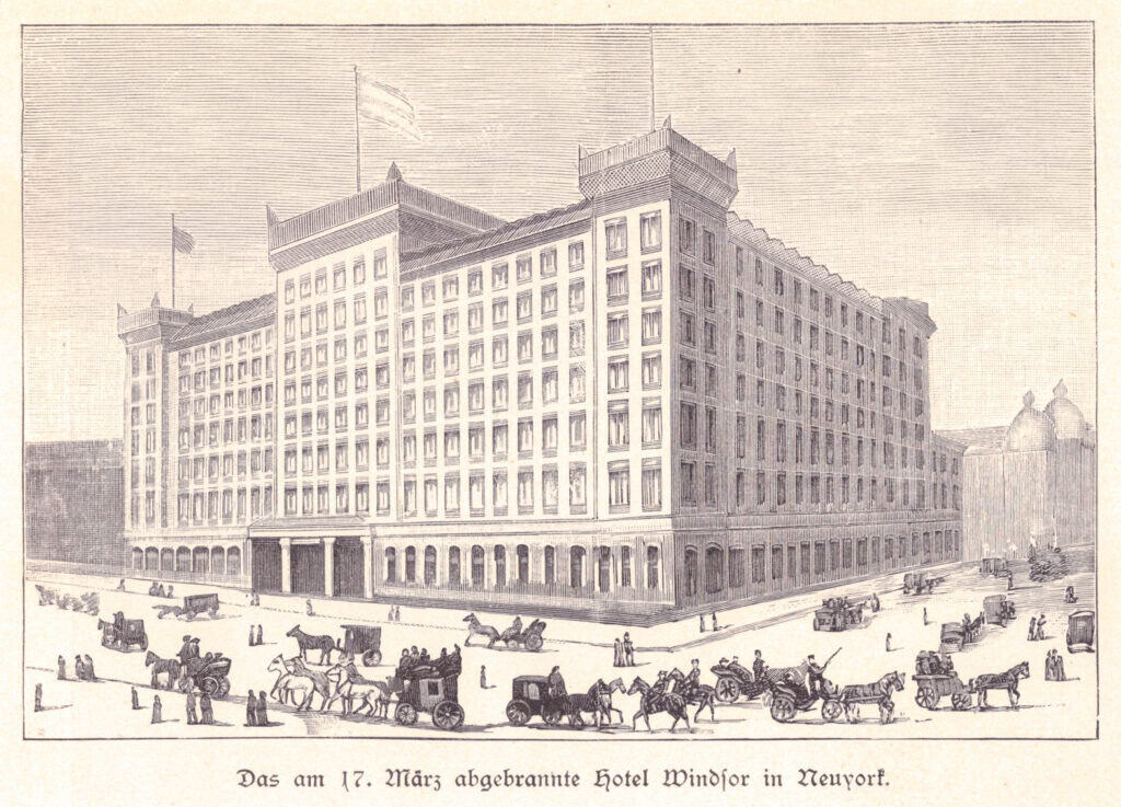 Windsor Hotel, Manhattan