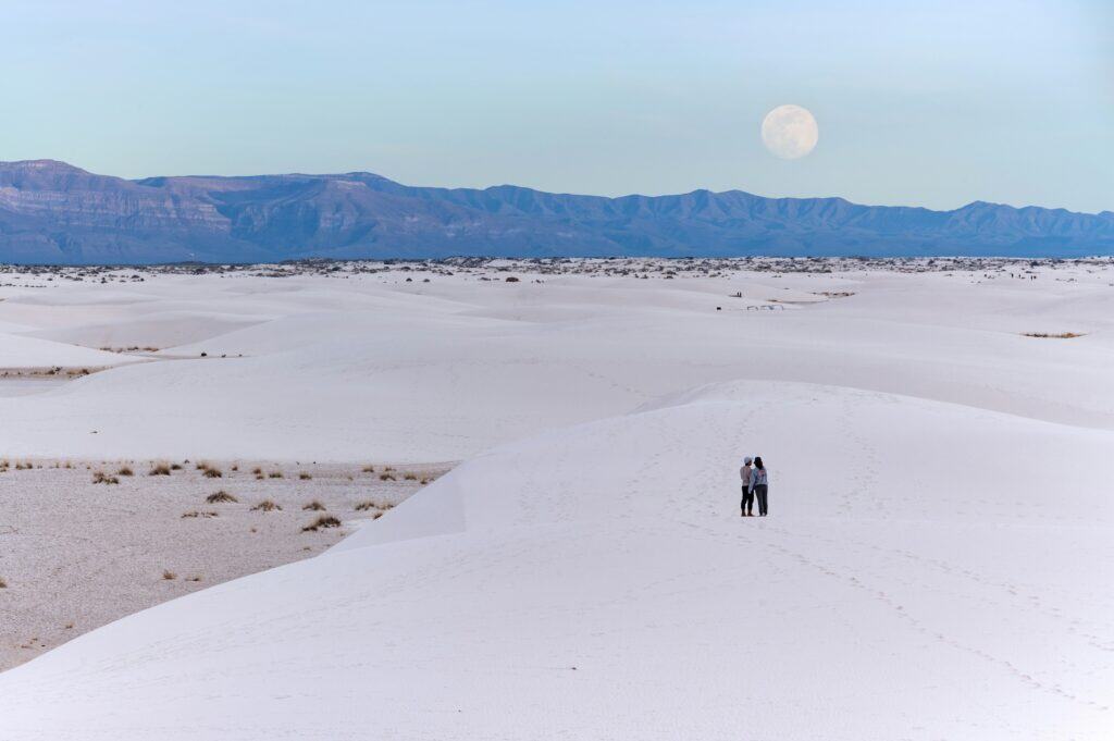 Moonlight Hikes and Full Moon Nights, White Sands, New Mexico