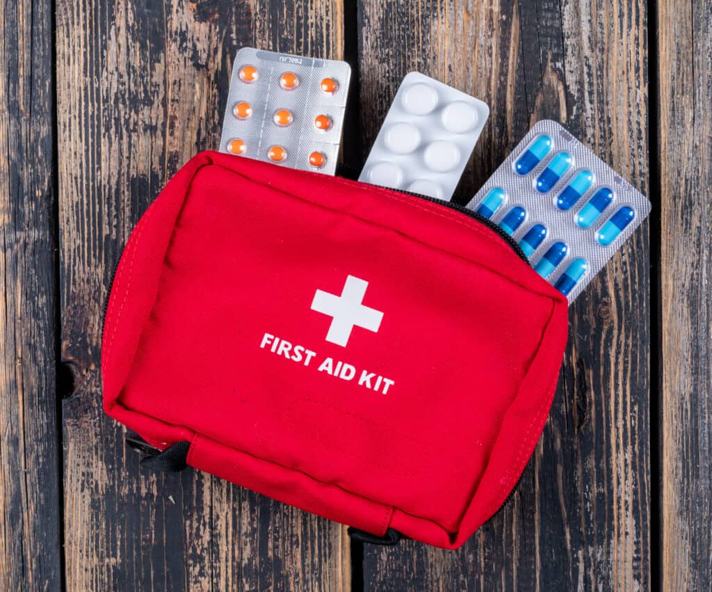 small travel first aid kit